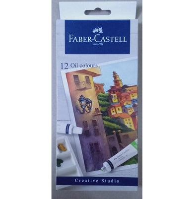 imagFaber- Castell Creative Studio Oil Colours -9 Ml Set Of 12