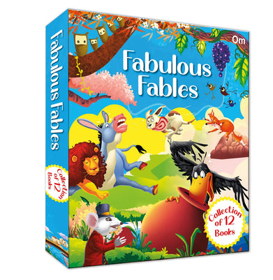 imagFabulous Fables : Collection of 12 Story Books for Kids : Colorful Illustrated Stories from Around the World Paperback Om Books Editorial Team