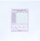 imag1Factor Notes-Notebook :100 GSM A4 Notepad 52 Pages -Self Care Weekly