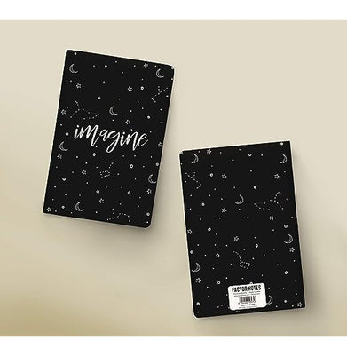imagFactor Notes-Notebook :100 GSM A5 Dot 160 Pages -Imagine: Dot Grid
