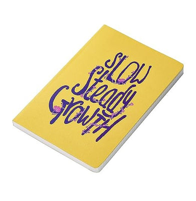 imagFactor Notes-Notebook :100 GSM A5 Dot 160 Pages -Slow Steady Growth: Dot Grid