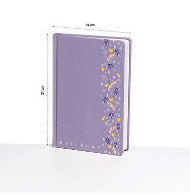 imagFactor Notes-Notebook :100 GSM A5 Hardbound Dot 200 Pages -Private Musings: Dot Grid