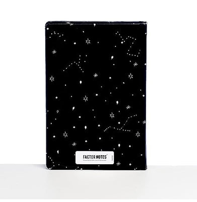 imagFactor Notes-Notebook :100 GSM A5 Hardbound Ruled 200 Pages -A Sky full of Stars
