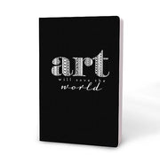 image //www.c...Factor Notes-Notebook :100 GSM A5 Plain 144 Pages -Art will save the world