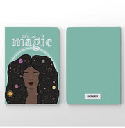 image //www.c...Factor Notes-Notebook :100 GSM A5 Plain 144 Pages -She is magic: Plain