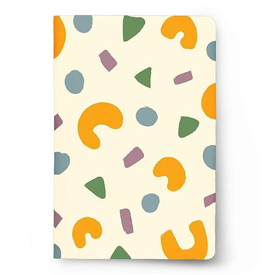 imagFactor Notes-Notebook :100 GSM A5 Plain 144 Pages -The Beige Abstract: Plain