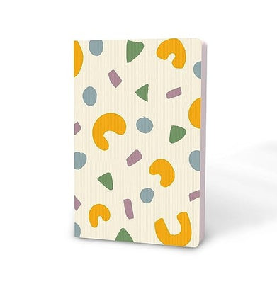 imagFactor Notes-Notebook :100 GSM A5 Plain 144 Pages -The Beige Abstract: Plain