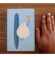 image //www.c...Factor Notes-Notebook :100 GSM A5 Plain 144 Pages -The Blue Sunset: Plain