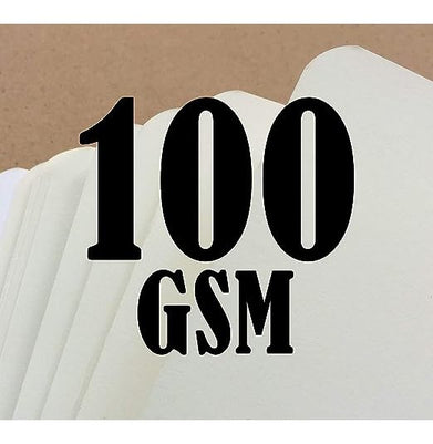 imagFactor Notes-Notebook :100 GSM A5 Plain 144 Pages -The Pastel Mint Roses: Plain