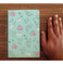 imag4Factor Notes-Notebook :100 GSM A5 Plain 144 Pages -The Pastel Mint Roses: Plain