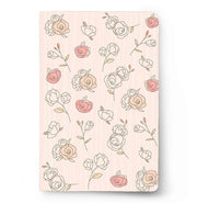 image //www.c...Factor Notes-Notebook :100 GSM A5 Plain 144 Pages -The Pastel Pink Roses: Plain