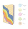 imag3Factor Notes-Notebook :100 GSM A5 Plain 144 Pages -The Retro in Pastel: Plain