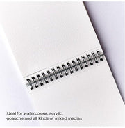 image //www.c...Factor Notes-Notebook :300 GSM A5 Watercolour book 24 Pages -Wine Glass