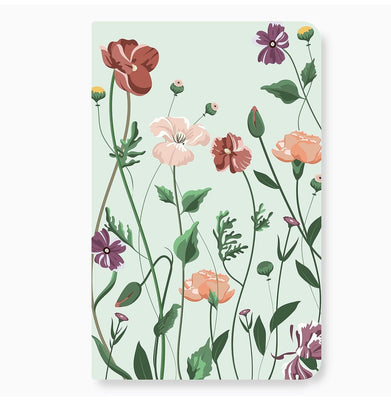 imagFactor Notes-Notebook :90 GSM A5 Ruled 160 Pages -Botanical_A5_Rule