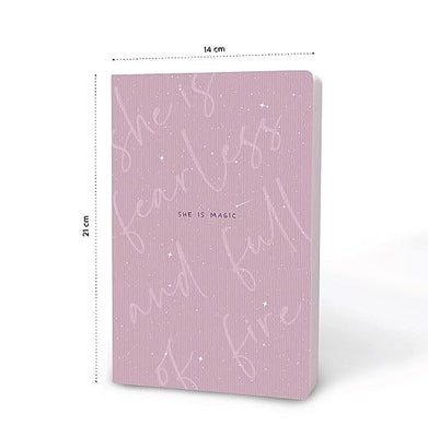 imagFactor Notes-Notebook :90 GSM A5 Ruled 160 Pages -Fearless