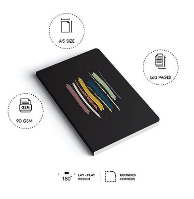 imagFactor Notes-Notebook :90 GSM A5 Ruled 160 Pages -Flawed