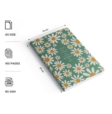 imagFactor Notes-Notebook :90 GSM A5 Ruled 160 Pages -Little by Little