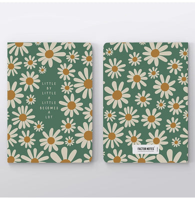 imagFactor Notes-Notebook :90 GSM A5 Ruled 160 Pages -Little by Little