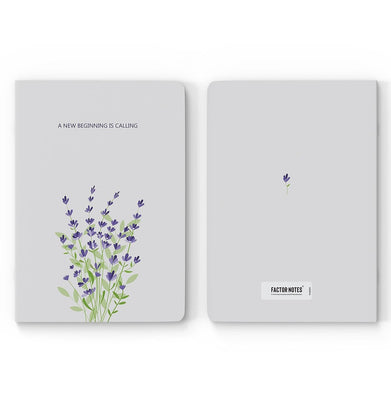 imagFactor Notes-Notebook :90 GSM A5 Ruled 160 Pages -New Beginnings