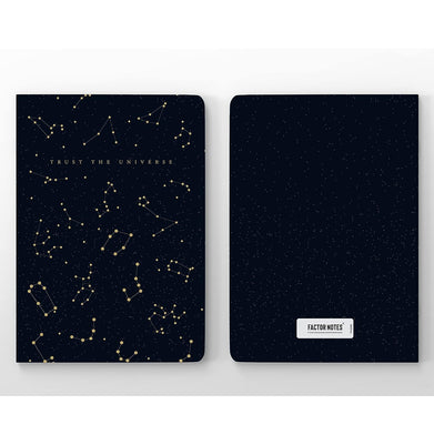 imagFactor Notes-Notebook :90 GSM A5 Ruled 160 Pages -Trust the universe_A5_Ruled