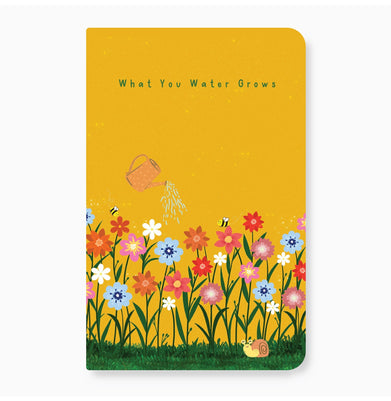 imagFactor Notes-Notebook :90 GSM A5 Ruled 160 Pages -What you Water Grows