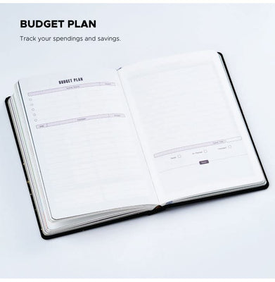 imagFactor Notes-Notebook :  Undated Daily Planner 112 Pages -Focus on the Good