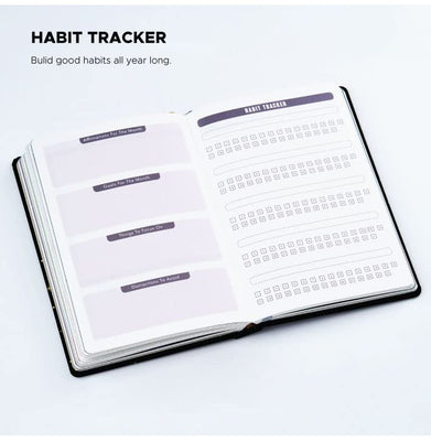 imagFactor Notes-Notebook :  Undated Daily Planner 112 Pages -Focus on the Good