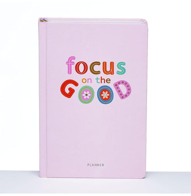 imagFactor Notes-Notebook :  Undated Daily Planner 112 Pages -Focus on the Good