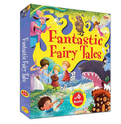 imagFantastic Fairy Tales: Collection of 6 Books : Story Books For Kids With Colourful Illustrations : Bedtime Stories for Kids Paperback Om Books Editorial Team