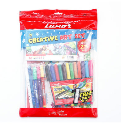 imagLuxor Ultimate Creative Art Stationery Set buy online at crossword.in