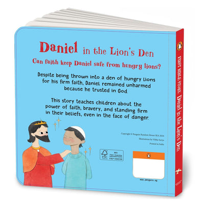 imagFIRST BIBLE STORY: DANIEL IN THE LION’S DEN OLD TESTAMENT
