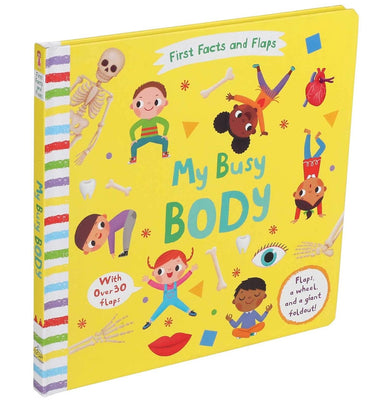 imagFirst Facts and Flaps: My Busy Body Board book Editors of Silver Dolphin Books