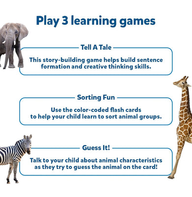 imagFlash Cards For Toddlers : First 100 Animals