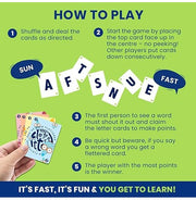 image //www.c...Fletter Word Game | Fun and Fast Word Card Game