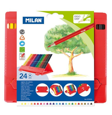 imagFlexibox 24 Triangular Colour Pencils