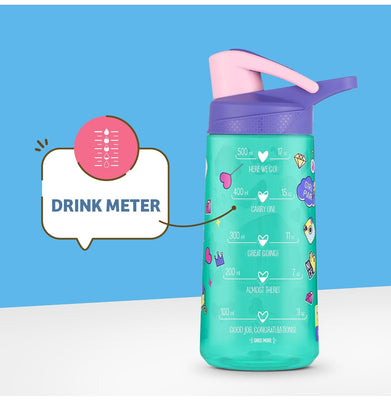 imagFlip Lock Sipper 600ML - Spunky