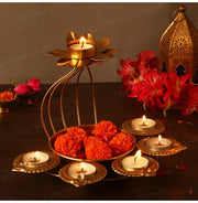 image //www.c...Floral Diya Urli
