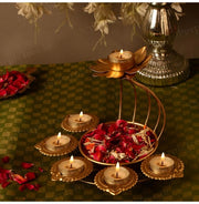 image //www.c...Floral Diya Urli
