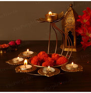 image //www.c...Floral Diya Urli