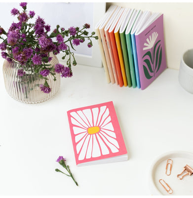 imagFloral Pocket Notebooks / Pack of 7