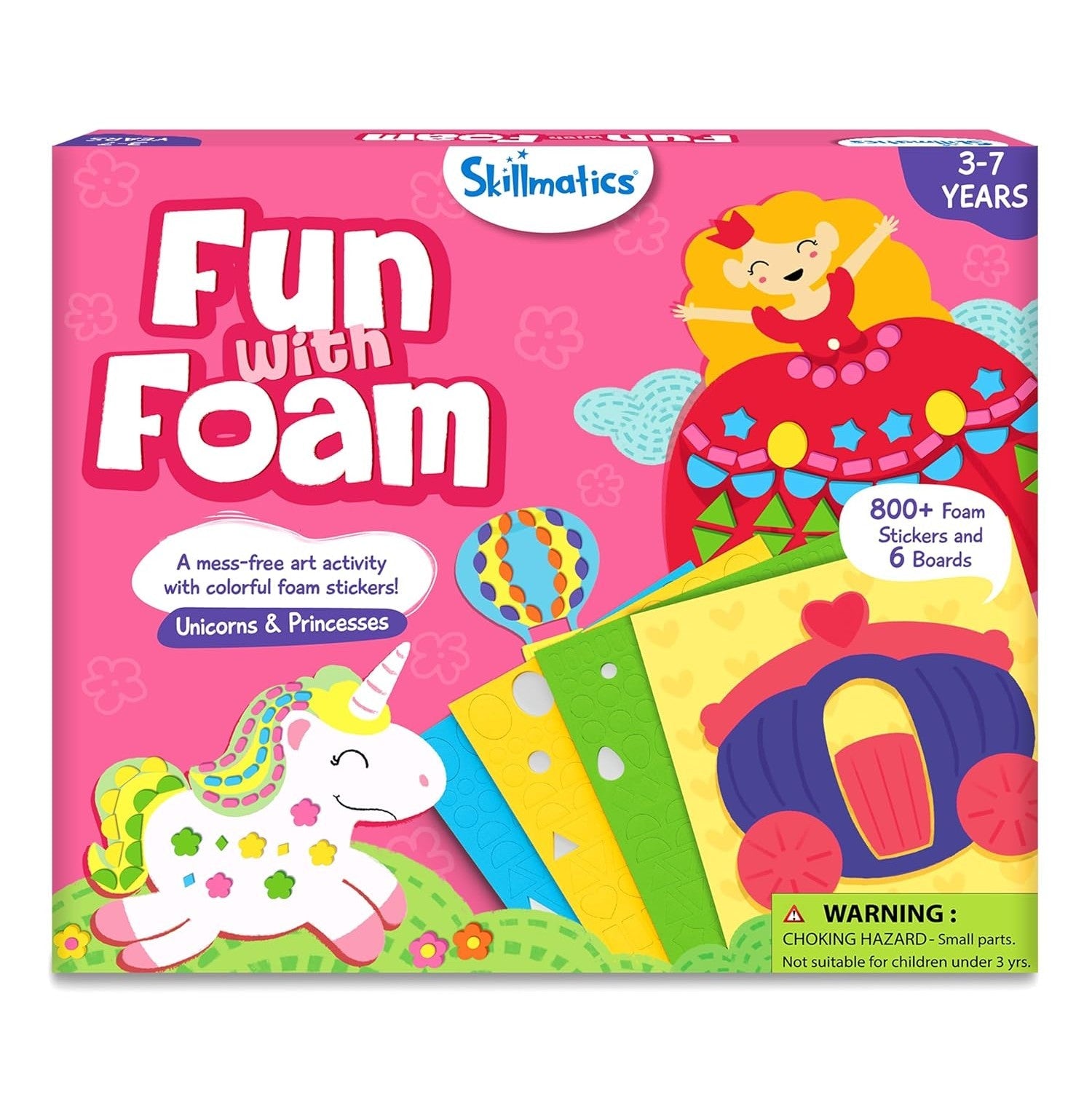 Magic Sticker Adventure: Unicorns & Princesses Creative Play Kit