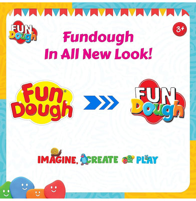 imagFunskool-Fundough Super Six Pack,MultiColour