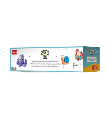 imagFunskool-Fundough Super Six Pack,MultiColour