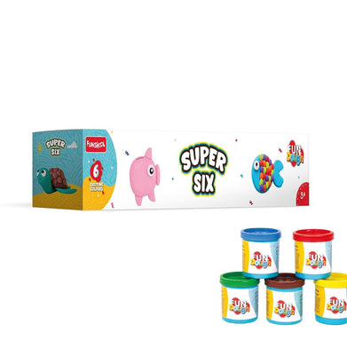 imagFunskool-Fundough Super Six Pack,MultiColour