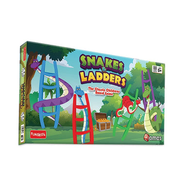 imagFunskool Games Snakes and Ladders,Multicolor