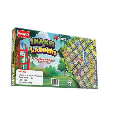 imagFunskool Games Snakes and Ladders,Multicolor