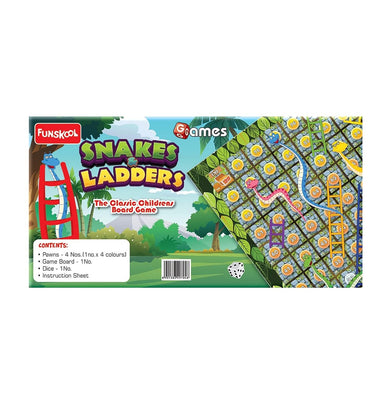 imagFunskool Games Snakes and Ladders,Multicolor