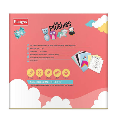 imagFunskool Handy Crafts Diy Plushies