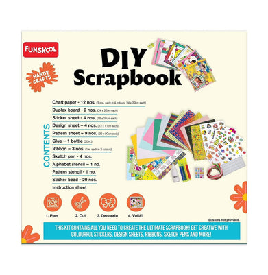 imagFunskool handy crafts Diy scrap book