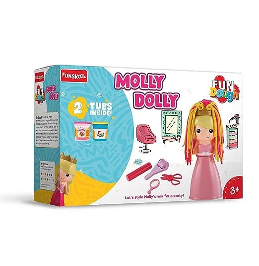 Funskool Molly Dolly Hair Styling Adventure Kit